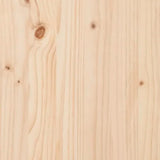 Grand banc de rangement en pin naturel