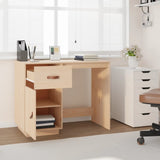 Bureau en pin massif naturel