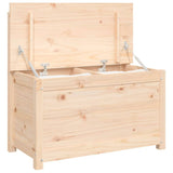 Banc de rangement en pin naturel