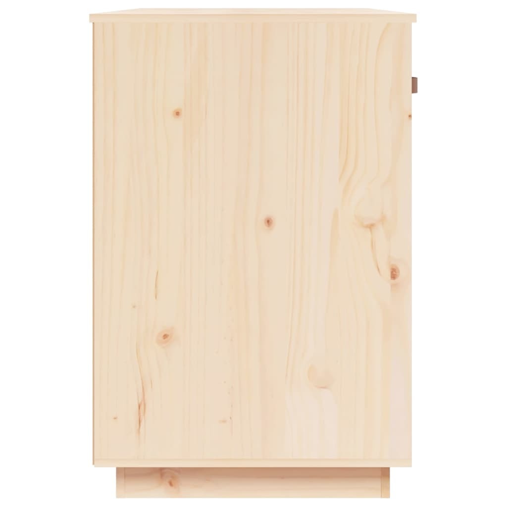 Bureau en pin massif naturel