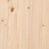 Banc à chaussures en pin naturel